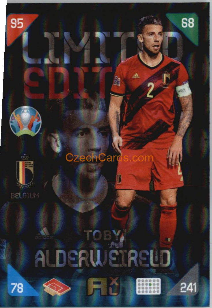 Toby Alderwereld 2020 Panini EURO Adrenalyn Kick Off Limited 