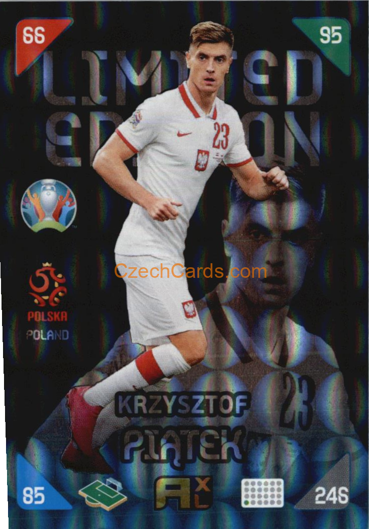 Krzyzstof Piatek 2020 Panini EURO Adrenalyn Kick Off Limited 