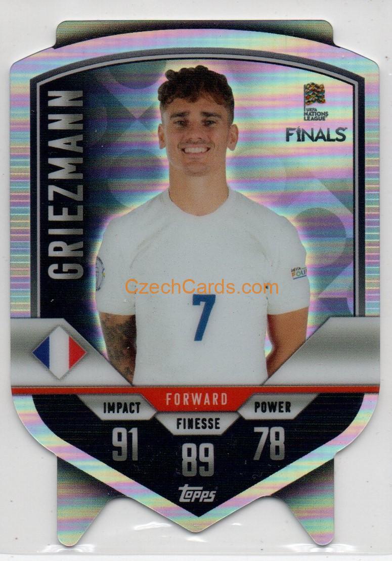 Antoine Griezman 2022/23 Match Attax 101 Chrome Shield #DC1