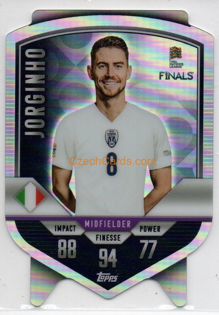 Jorginho 2022/23 Match Attax 101 Chrome Shield #DC9