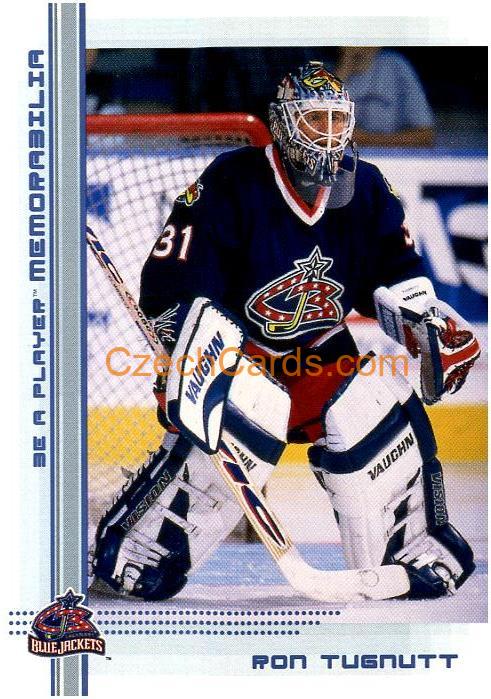 Ron Tugnutt 2000/01 Be A Player Blue xx/100 #489