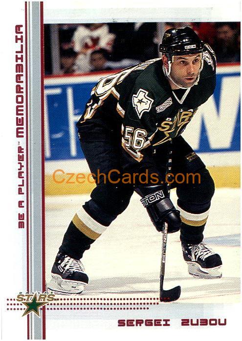 Sergei Zubov 2000/01 Be A Player Red xx/200 #32