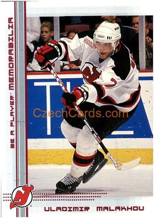 Vladimir Malakhov 2000/01 Be A Player Red xx/200 #99