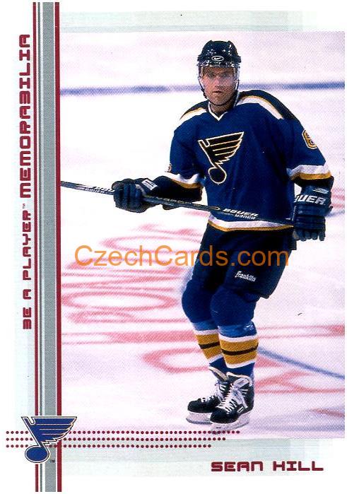 Sean Hill 2000/01 Be A Player Red xx/200 #445