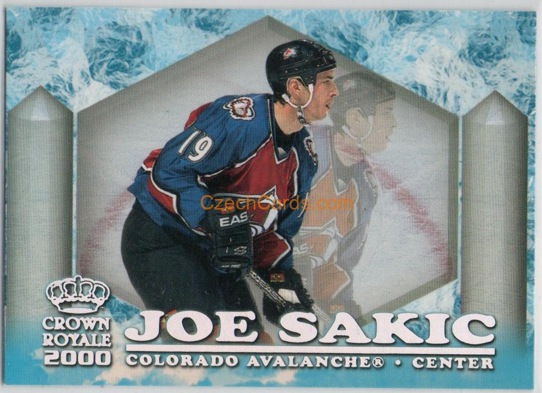 Joe Sakic 2000 Pacific Crown Royale Ice Elite #8