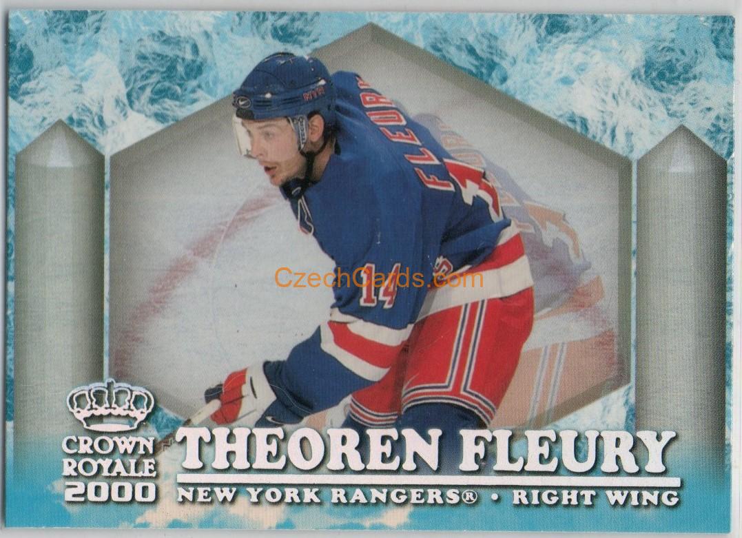 Theoren Fleury 2000 Pacific Crown Royale Ice Elite #17