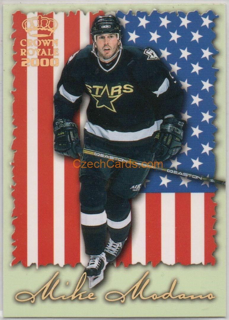 Mike Modano 2000 Pacific Crown Royale International Glory #8