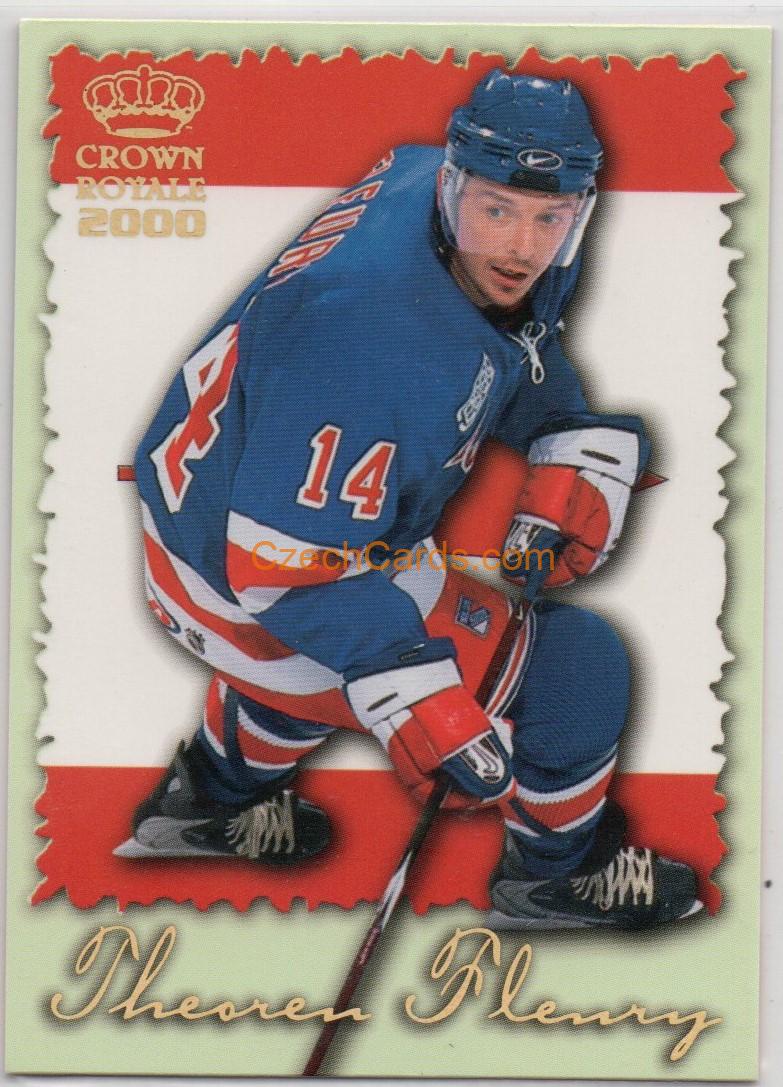 Theoren Fleury 2000 Pacific Crown Royale International Glory #16
