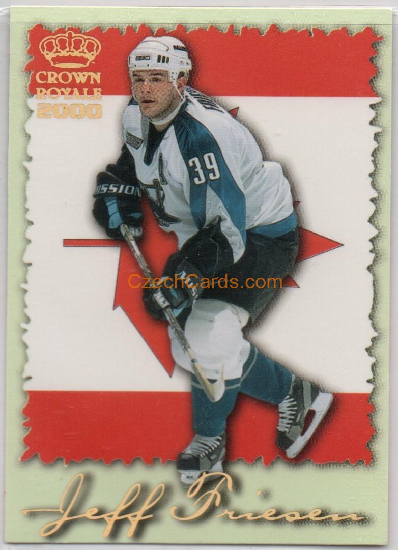 Jeff Friesen 2000 Pacific Crown Royale International Glory #24