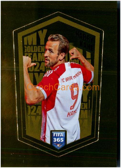 Harry Kane 2024 Panini Fifa 365 sticker foil My Golden Team foil #KAN