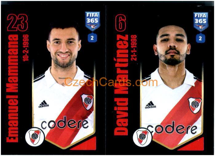 Emanuel Mammana / David Martínez 2024 Panini Fifa 365 sticker #10