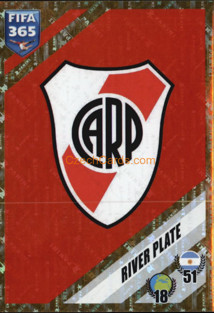 Logo - River Plate 2024 Panini Fifa 365 sticker holo #13
