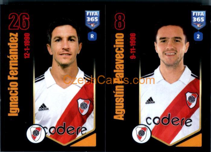 Ignacio Nacho Fernández / Agustín Palavecino 2024 Panini Fifa 365 sticker #16