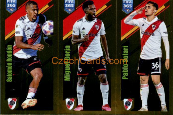 Rondon / Borja / Solari 2024 Panini Fifa 365 sticker foil #17
