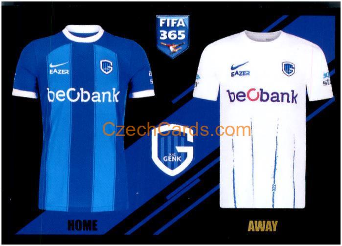 Jerseys - KRC Genk 2024 Panini Fifa 365 sticker #21
