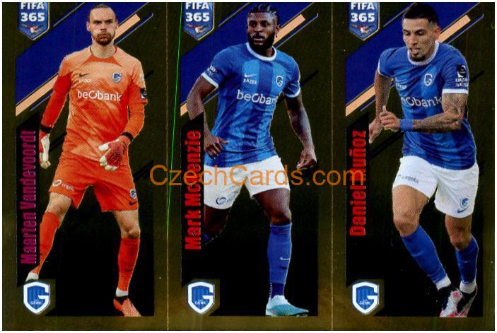 Vandevoordt / McKenzie / Muñoz 2024 Panini Fifa 365 sticker foil #23