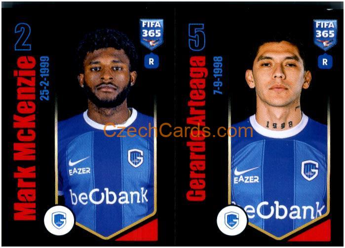 Mark McKenzie / Gerardo Arteaga 2024 Panini Fifa 365 sticker #25