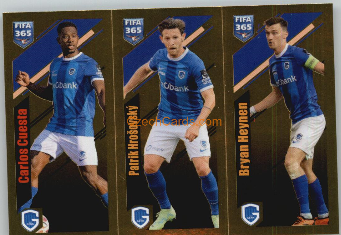 Cuesta / Hrošovský / Heynen 2024 Panini Fifa 365 sticker foil #27