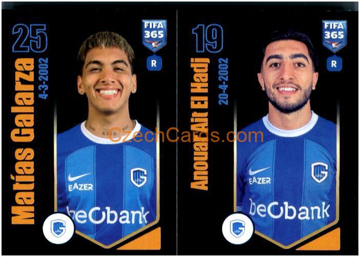 Matías Galarza / Anouar Ait El Hadj 2024 Panini Fifa 365 sticker #32