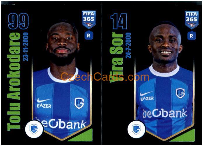 Tolu Arokodare / Yira Sor 2024 Panini Fifa 365 sticker #34