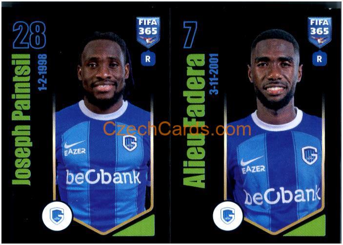 Joseph Paintsil / Alieu Fadera 2024 Panini Fifa 365 sticker #35