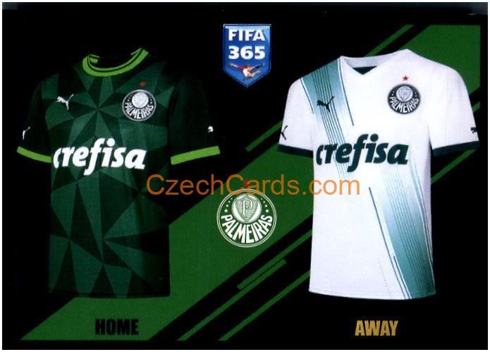 Jerseys - Palmeiras 2024 Panini Fifa 365 sticker #37