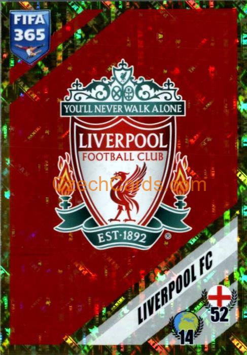 Logo - Liverpool 2024 Panini Fifa 365 sticker holo #77