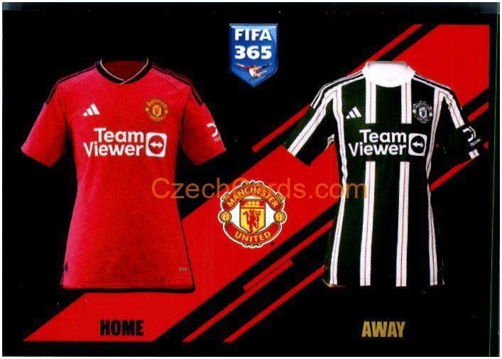 Jerseys - Manchester United 2024 Panini Fifa 365 sticker #101