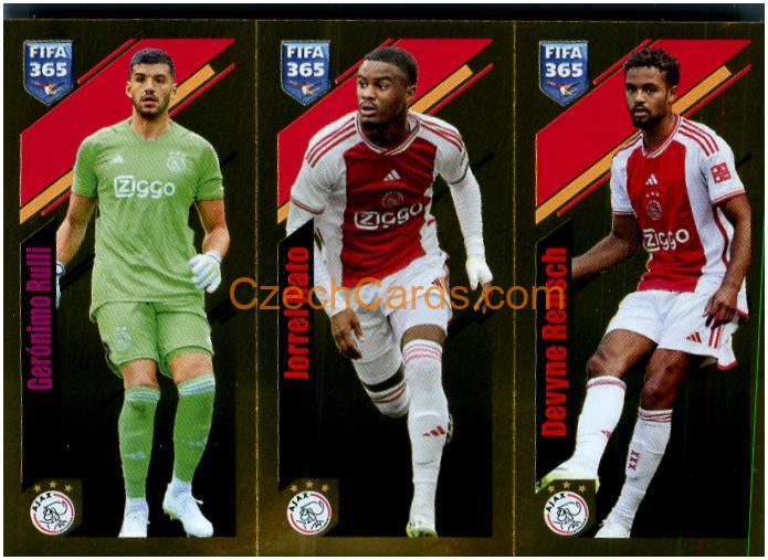 Rulli / Hato / Rensch 2024 Panini Fifa 365 sticker foil #119