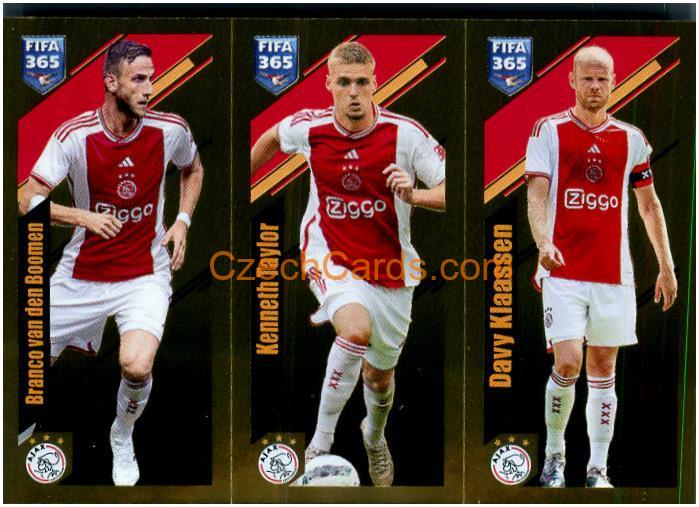 Van den Boomen / Taylor / Klaassen 2024 Panini Fifa 365 sticker foil #123