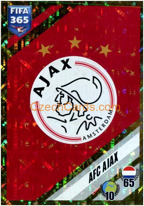 Logo - Ajax 2024 Panini Fifa 365 sticker holo #125
