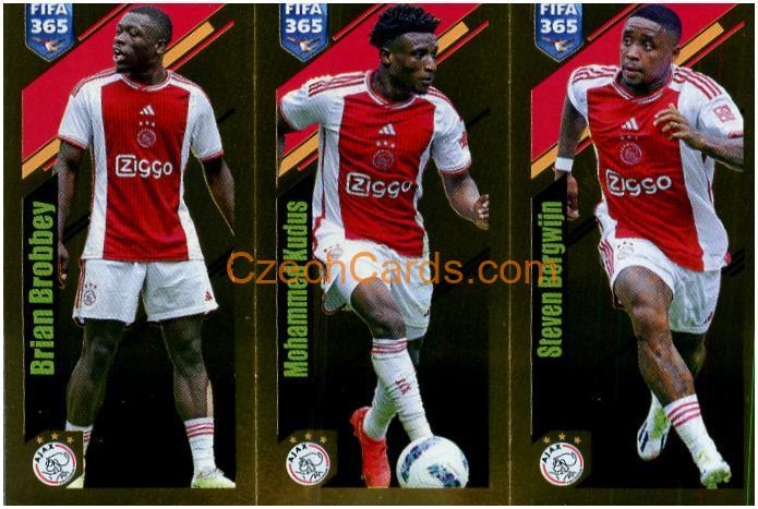 Brobbey / Kudus / Bergwijn 2024 Panini Fifa 365 sticker foil #129