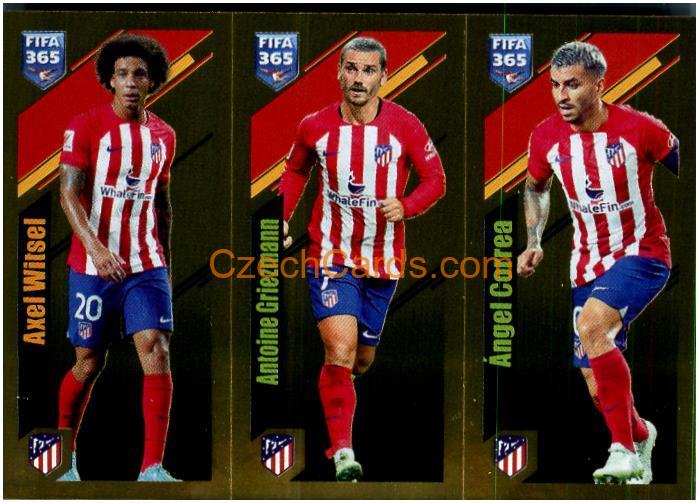 Witsel / Griezmann / Correa 2024 Panini Fifa 365 sticker foil #145
