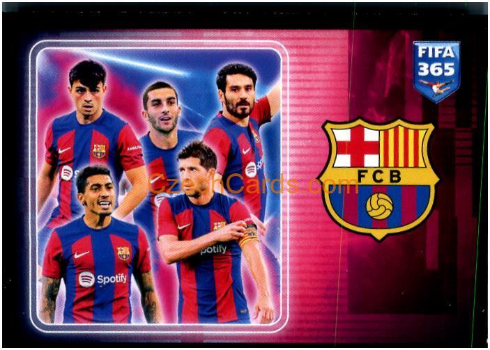 Club Identity - Barcelona 2024 Panini Fifa 365 sticker #148