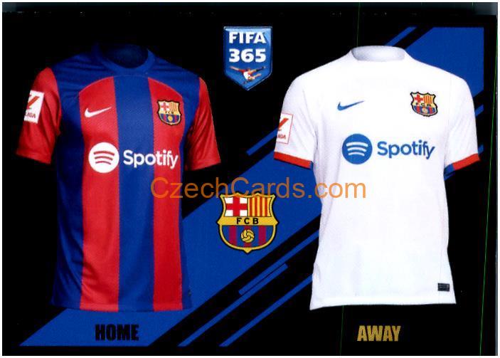 Jerseys - Barcelona 2024 Panini Fifa 365 sticker #149
