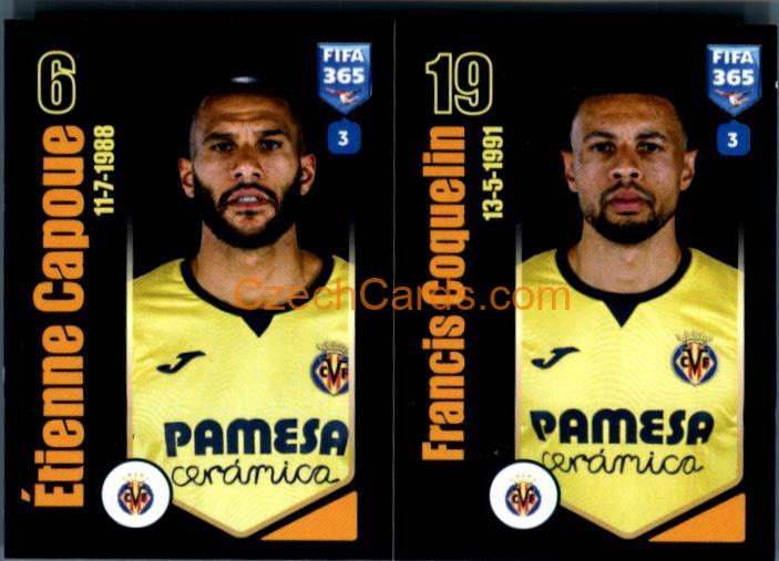 Étienne Capoue / Francis Coquelin 2024 Panini Fifa 365 sticker #190