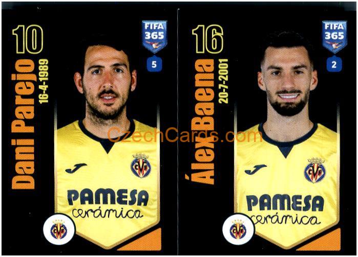 Dani Parejo / Álex Baena 2024 Panini Fifa 365 sticker #191