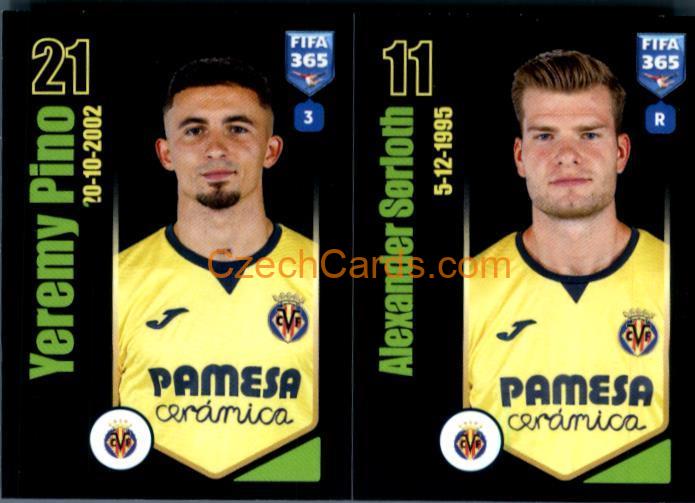 Yeremy Pino / Alexander Sørloth 2024 Panini Fifa 365 sticker #194