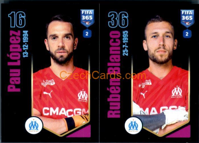 Pau López / Rubén Blanco 2024 Panini Fifa 365 sticker #198