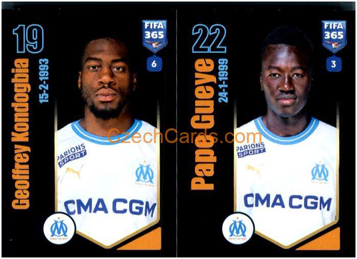 Geoffrey Kondogbia / Pape Gueye 2024 Panini Fifa 365 sticker #204