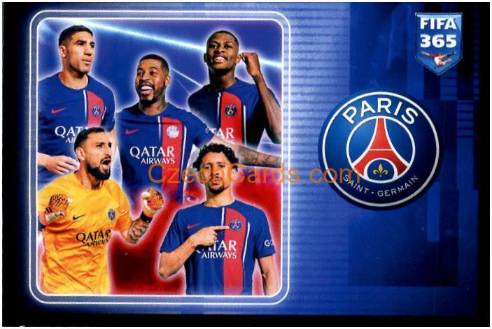 Club Identity - PSG 2024 Panini Fifa 365 sticker #212