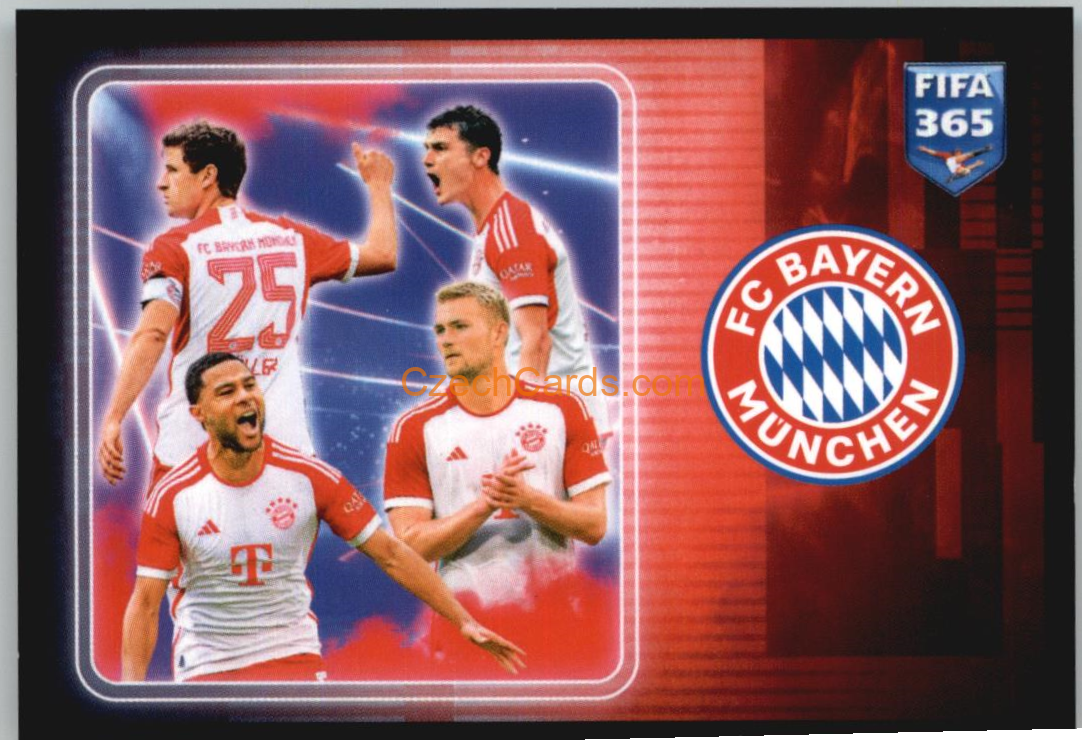 Club Identity - Bayern 2024 Panini Fifa 365 sticker #228