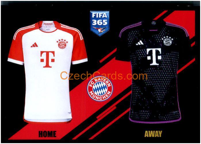Jerseys - Bayern 2024 Panini Fifa 365 sticker #229