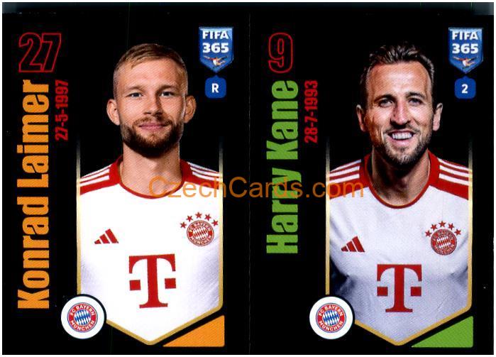 Konrad Laimer / Harry Kane 2024 Panini Fifa 365 sticker #239