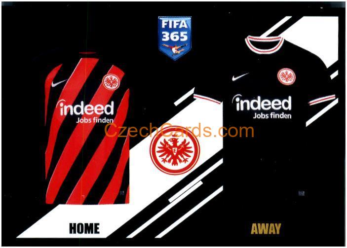 Jerseys - Eintracht 2024 Panini Fifa 365 sticker #245