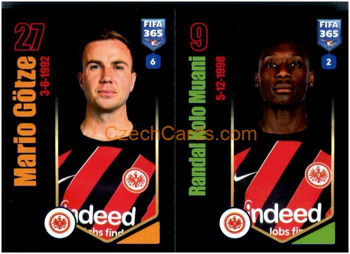 Mario Götze / Ranndal Kolo Muani 2024 Panini Fifa 365 sticker #258