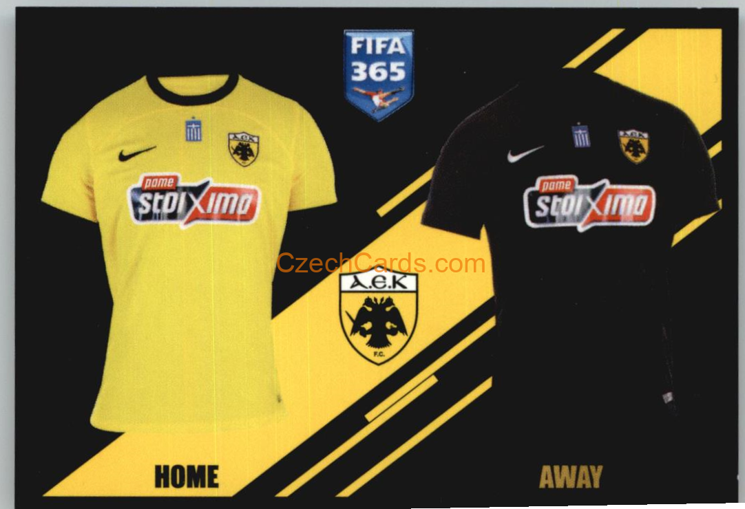 Jerseys - AEK 2024 Panini Fifa 365 sticker #261