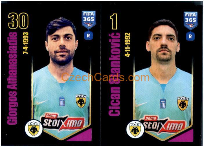 Georgios Athanasiadis / Cican Stankovic 2024 Panini Fifa 365 sticker #262