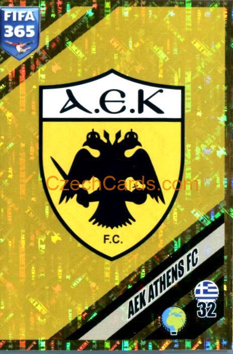 Logo - AEK 2024 Panini Fifa 365 sticker holo #269