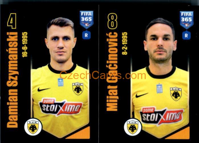 Damian Szymański / Mijat Gaćinović 2024 Panini Fifa 365 sticker #271